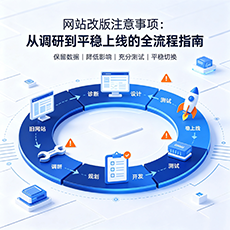 广安建站-网站改版注意事项：从调研到平稳上线的全流程指南