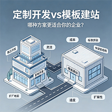 广安建站-定制开发vs模板建站：哪种方案更适合你的企业？