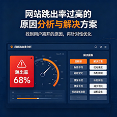 广安建站-网站跳出率过高的原因分析与解决方案