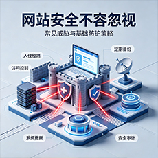 广安建站-网站安全不容忽视:常见威胁与基础防护策略