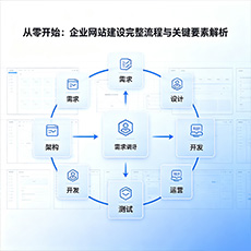 广安建站-从零开始：企业网站建设完整流程与关键要素解析