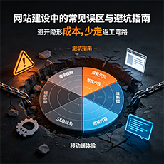 广安建站-网站建设中的常见误区与避坑指南